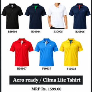 Adidas Lite Sports Polo T-Shirt – 100% Polyester