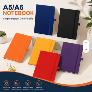 A5/A6 Premium Notebook | PU Hardcover Notebook for Corporate Gifting