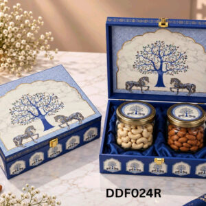 Premium Royal Dry Fruit Gift Box 2 Jars