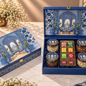 2+8 Premium Dry Fruit & Mithai Gift Box