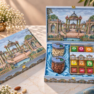 2+12 Premium Dry Fruit & Mithai Gift Box